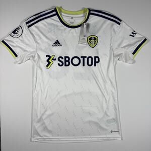 Adidas Leeds United McKennie #28 Jersey White EPL Soccer Men’s L